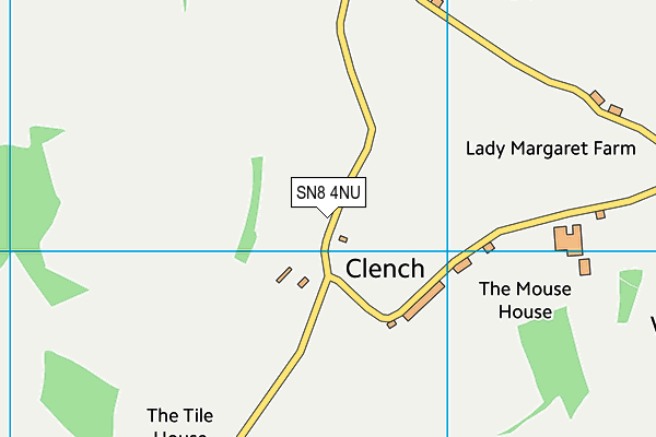 SN8 4NU map - OS VectorMap District (Ordnance Survey) SN8 4NU map - OS VectorMap District (Ordnance Survey)