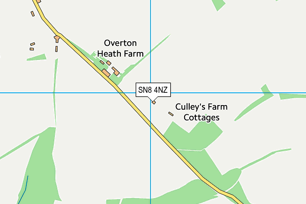 SN8 4NZ map - OS VectorMap District (Ordnance Survey) SN8 4NZ map - OS VectorMap District (Ordnance Survey)