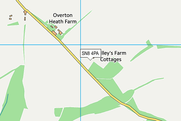 SN8 4PA map - OS VectorMap District (Ordnance Survey) SN8 4PA map - OS VectorMap District (Ordnance Survey)