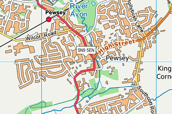 SN9 5EN map - OS VectorMap District (Ordnance Survey) SN9 5EN map - OS VectorMap District (Ordnance Survey)