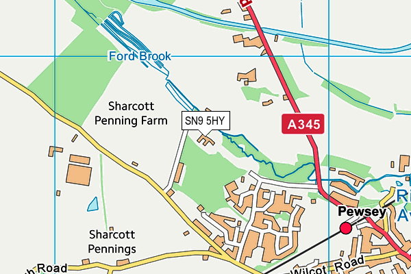 SN9 5HY map - OS VectorMap District (Ordnance Survey) SN9 5HY map - OS VectorMap District (Ordnance Survey)