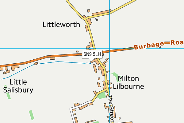SN9 5LH map - OS VectorMap District (Ordnance Survey) SN9 5LH map - OS VectorMap District (Ordnance Survey)