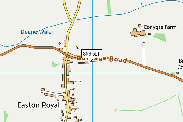 SN9 5LT map - OS VectorMap District (Ordnance Survey) SN9 5LT map - OS VectorMap District (Ordnance Survey)