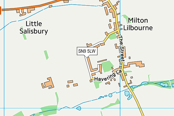 SN9 5LW map - OS VectorMap District (Ordnance Survey) SN9 5LW map - OS VectorMap District (Ordnance Survey)