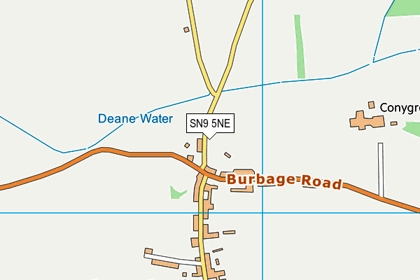 SN9 5NE map - OS VectorMap District (Ordnance Survey) SN9 5NE map - OS VectorMap District (Ordnance Survey)