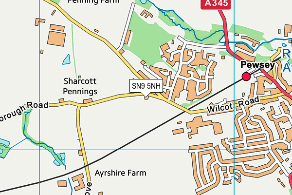 SN9 5NH map - OS VectorMap District (Ordnance Survey) SN9 5NH map - OS VectorMap District (Ordnance Survey)