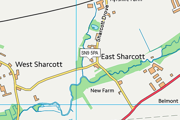 SN9 5PA map - OS VectorMap District (Ordnance Survey) SN9 5PA map - OS VectorMap District (Ordnance Survey)