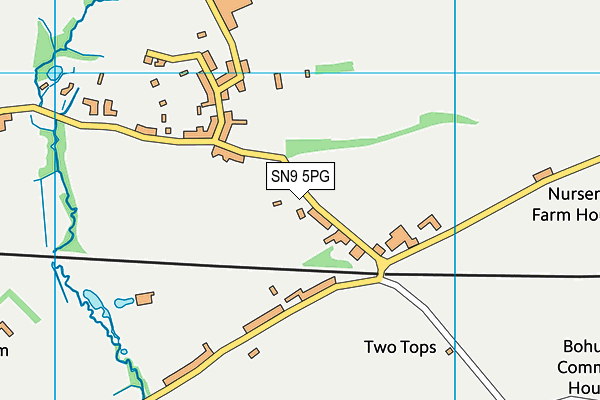 SN9 5PG map - OS VectorMap District (Ordnance Survey) SN9 5PG map - OS VectorMap District (Ordnance Survey)