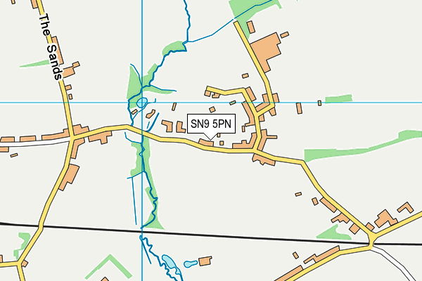 SN9 5PN map - OS VectorMap District (Ordnance Survey)