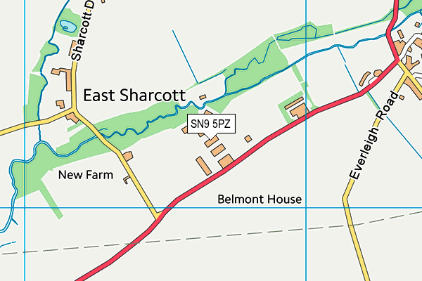 SN9 5PZ map - OS VectorMap District (Ordnance Survey) SN9 5PZ map - OS VectorMap District (Ordnance Survey)