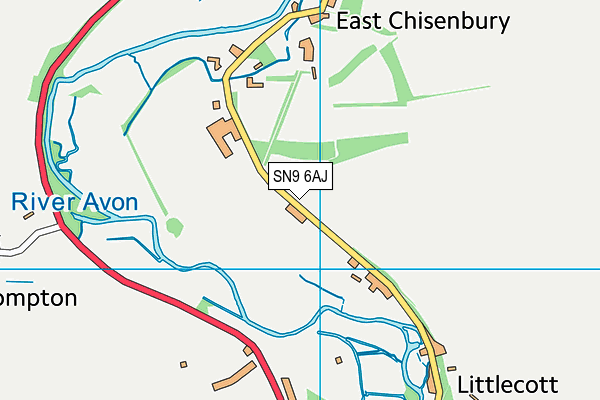 SN9 6AJ map - OS VectorMap District (Ordnance Survey) SN9 6AJ map - OS VectorMap District (Ordnance Survey)