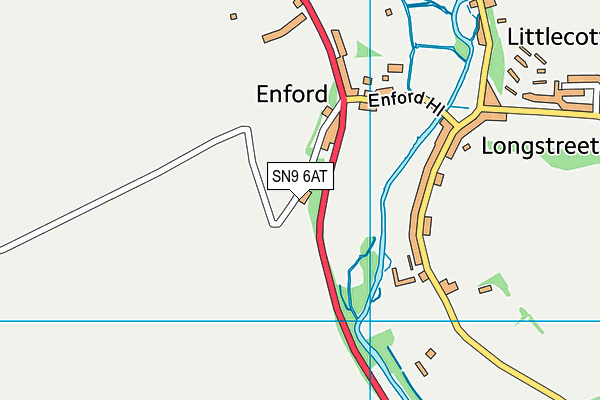 SN9 6AT map - OS VectorMap District (Ordnance Survey) SN9 6AT map - OS VectorMap District (Ordnance Survey)