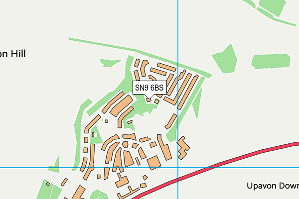 SN9 6BS map - OS VectorMap District (Ordnance Survey) SN9 6BS map - OS VectorMap District (Ordnance Survey)