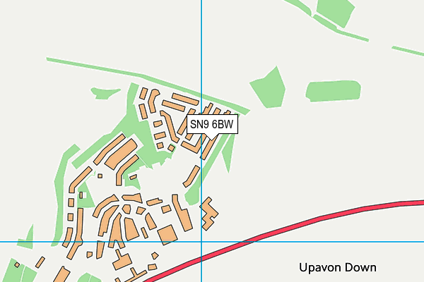 SN9 6BW map - OS VectorMap District (Ordnance Survey) SN9 6BW map - OS VectorMap District (Ordnance Survey)