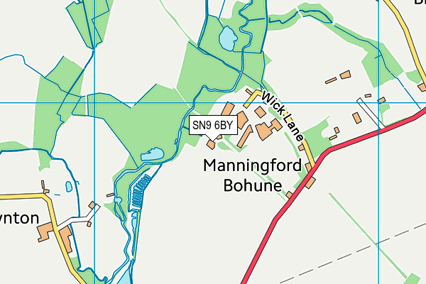 SN9 6BY map - OS VectorMap District (Ordnance Survey) SN9 6BY map - OS VectorMap District (Ordnance Survey)