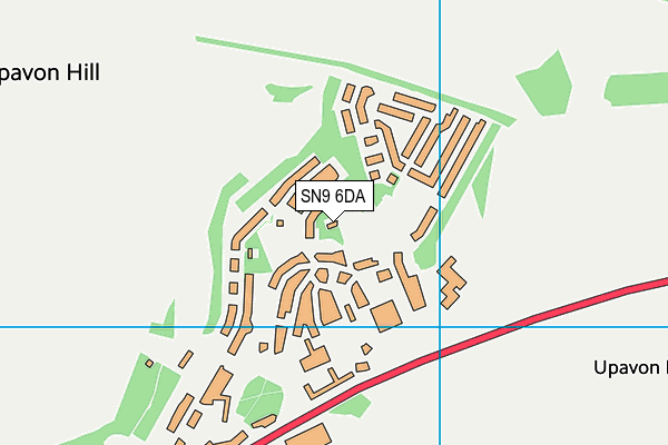 SN9 6DA map - OS VectorMap District (Ordnance Survey) SN9 6DA map - OS VectorMap District (Ordnance Survey)