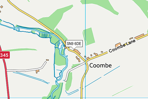 SN9 6DE map - OS VectorMap District (Ordnance Survey) SN9 6DE map - OS VectorMap District (Ordnance Survey)