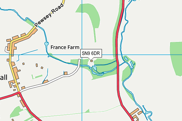SN9 6DR map - OS VectorMap District (Ordnance Survey) SN9 6DR map - OS VectorMap District (Ordnance Survey)