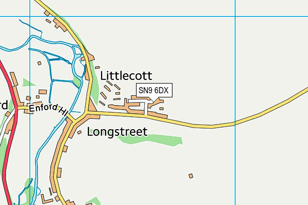 SN9 6DX map - OS VectorMap District (Ordnance Survey) SN9 6DX map - OS VectorMap District (Ordnance Survey)