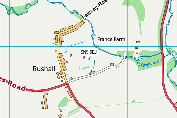 SN9 6EJ map - OS VectorMap District (Ordnance Survey) SN9 6EJ map - OS VectorMap District (Ordnance Survey)