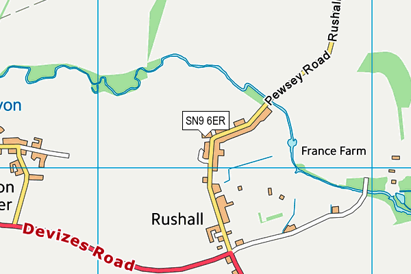 SN9 6ER map - OS VectorMap District (Ordnance Survey) SN9 6ER map - OS VectorMap District (Ordnance Survey)