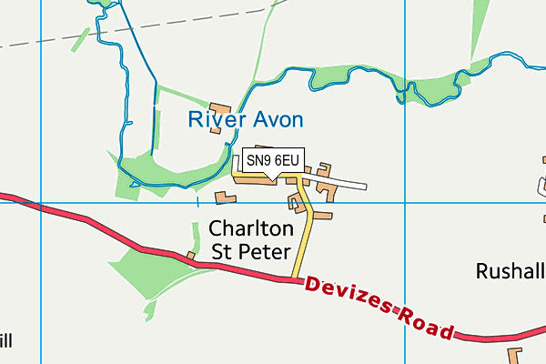 SN9 6EU map - OS VectorMap District (Ordnance Survey) SN9 6EU map - OS VectorMap District (Ordnance Survey)