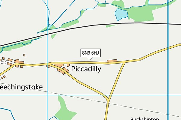 SN9 6HJ map - OS VectorMap District (Ordnance Survey) SN9 6HJ map - OS VectorMap District (Ordnance Survey)