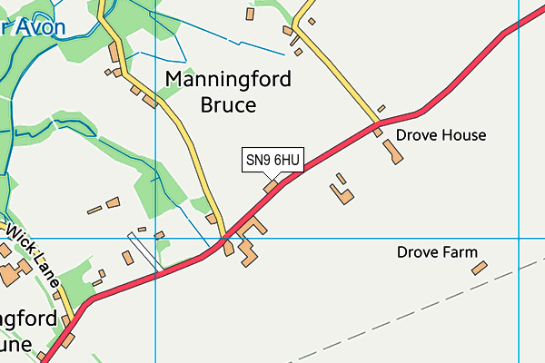 SN9 6HU map - OS VectorMap District (Ordnance Survey) SN9 6HU map - OS VectorMap District (Ordnance Survey)