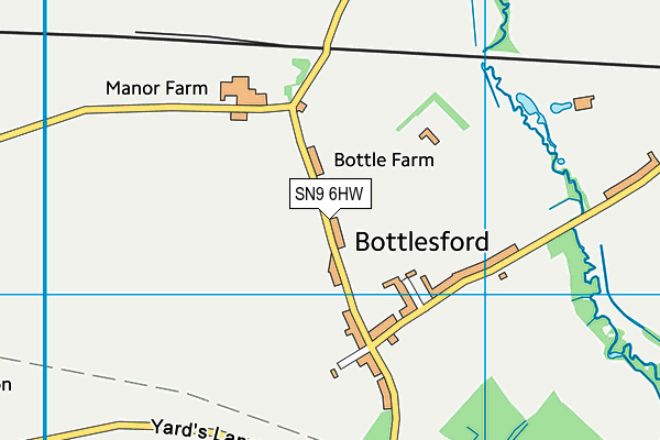 SN9 6HW map - OS VectorMap District (Ordnance Survey) SN9 6HW map - OS VectorMap District (Ordnance Survey)