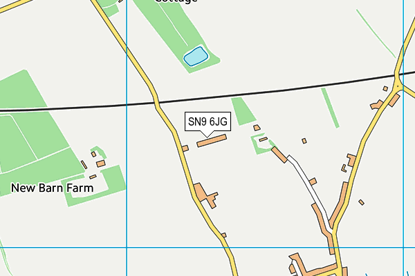SN9 6JG map - OS VectorMap District (Ordnance Survey) SN9 6JG map - OS VectorMap District (Ordnance Survey)