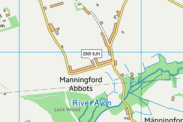 SN9 6JH map - OS VectorMap District (Ordnance Survey) SN9 6JH map - OS VectorMap District (Ordnance Survey)