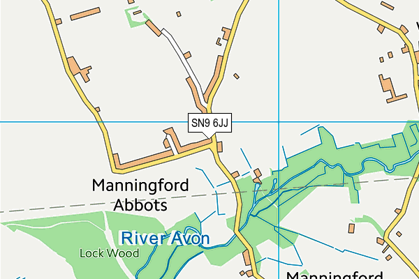 SN9 6JJ map - OS VectorMap District (Ordnance Survey) SN9 6JJ map - OS VectorMap District (Ordnance Survey)