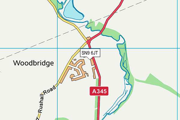 SN9 6JT map - OS VectorMap District (Ordnance Survey) SN9 6JT map - OS VectorMap District (Ordnance Survey)