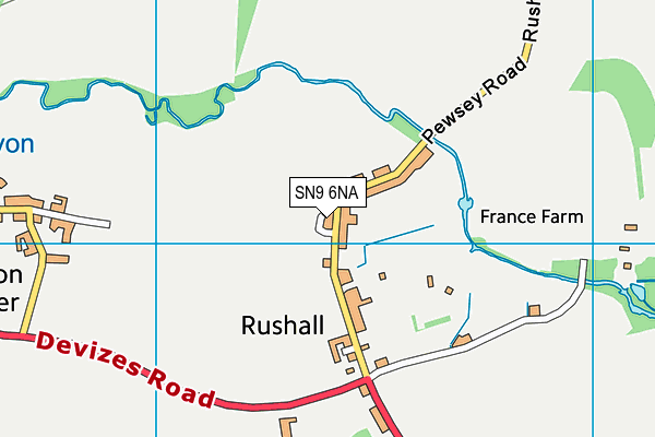 SN9 6NA map - OS VectorMap District (Ordnance Survey) SN9 6NA map - OS VectorMap District (Ordnance Survey)