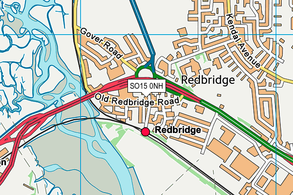 SO15 0NH map - OS VectorMap District (Ordnance Survey) SO15 0NH map - OS VectorMap District (Ordnance Survey)