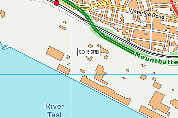 SO15 0RB map - OS VectorMap District (Ordnance Survey) SO15 0RB map - OS VectorMap District (Ordnance Survey)