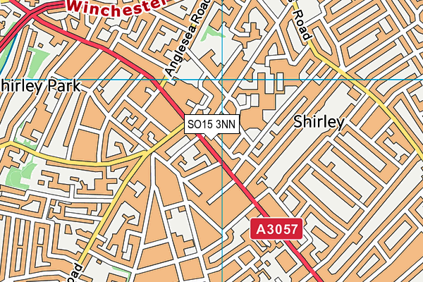 SO15 3NN map - OS VectorMap District (Ordnance Survey) SO15 3NN map - OS VectorMap District (Ordnance Survey)