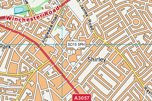 SO15 5PH map - OS VectorMap District (Ordnance Survey) SO15 5PH map - OS VectorMap District (Ordnance Survey)