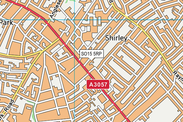 SO15 5RP map - OS VectorMap District (Ordnance Survey) SO15 5RP map - OS VectorMap District (Ordnance Survey)