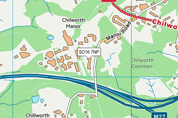 SO16 7NP map - OS VectorMap District (Ordnance Survey) SO16 7NP map - OS VectorMap District (Ordnance Survey)