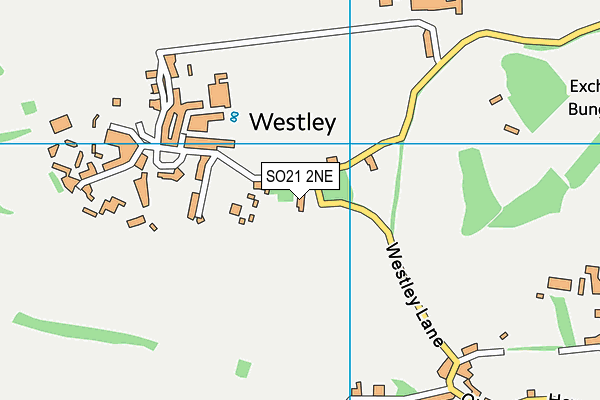 SO21 2NE map - OS VectorMap District (Ordnance Survey) SO21 2NE map - OS VectorMap District (Ordnance Survey)