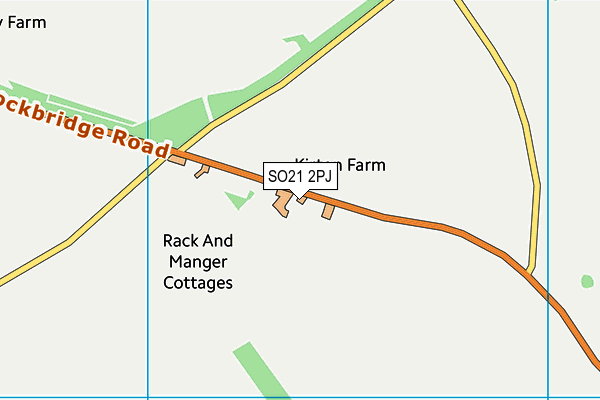 SO21 2PJ map - OS VectorMap District (Ordnance Survey) SO21 2PJ map - OS VectorMap District (Ordnance Survey)