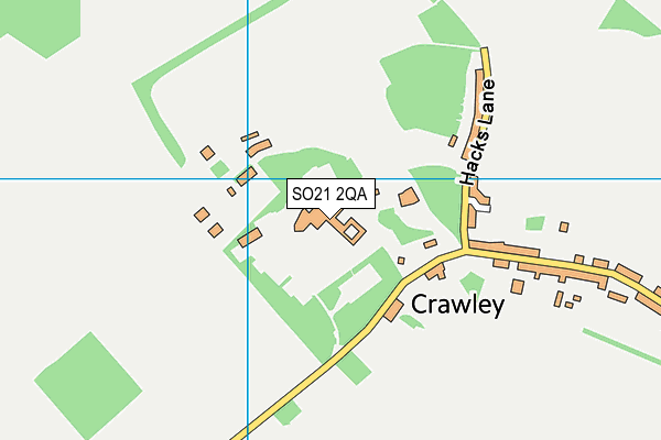 SO21 2QA map - OS VectorMap District (Ordnance Survey) SO21 2QA map - OS VectorMap District (Ordnance Survey)