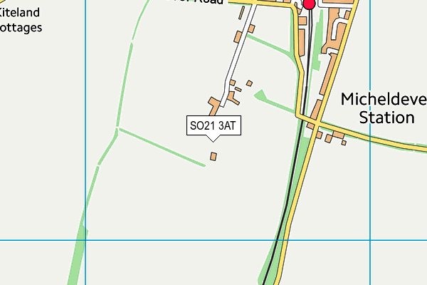 SO21 3AT map - OS VectorMap District (Ordnance Survey) SO21 3AT map - OS VectorMap District (Ordnance Survey)