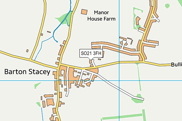 SO21 3FH map - OS VectorMap District (Ordnance Survey) SO21 3FH map - OS VectorMap District (Ordnance Survey)