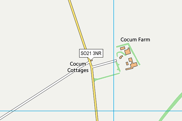 SO21 3NR map - OS VectorMap District (Ordnance Survey) SO21 3NR map - OS VectorMap District (Ordnance Survey)