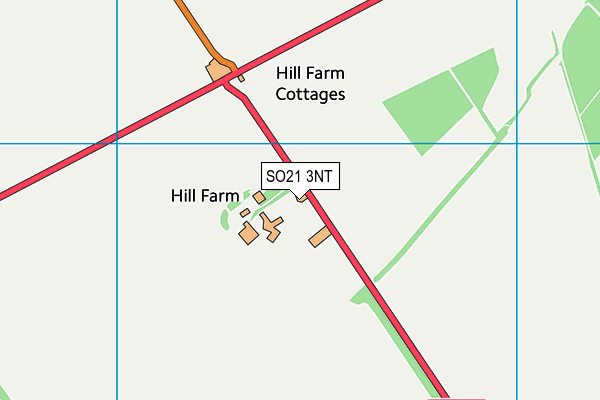 SO21 3NT map - OS VectorMap District (Ordnance Survey) SO21 3NT map - OS VectorMap District (Ordnance Survey)