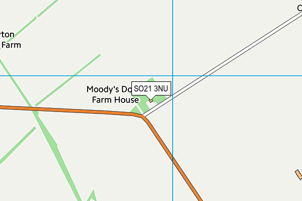 SO21 3NU map - OS VectorMap District (Ordnance Survey) SO21 3NU map - OS VectorMap District (Ordnance Survey)