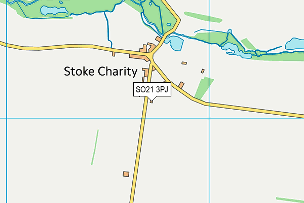 SO21 3PJ map - OS VectorMap District (Ordnance Survey) SO21 3PJ map - OS VectorMap District (Ordnance Survey)