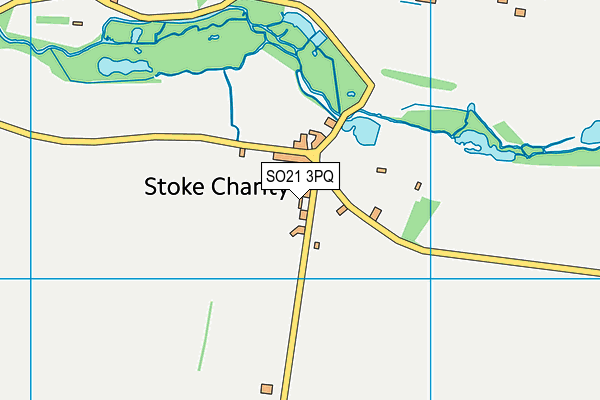 SO21 3PQ map - OS VectorMap District (Ordnance Survey)